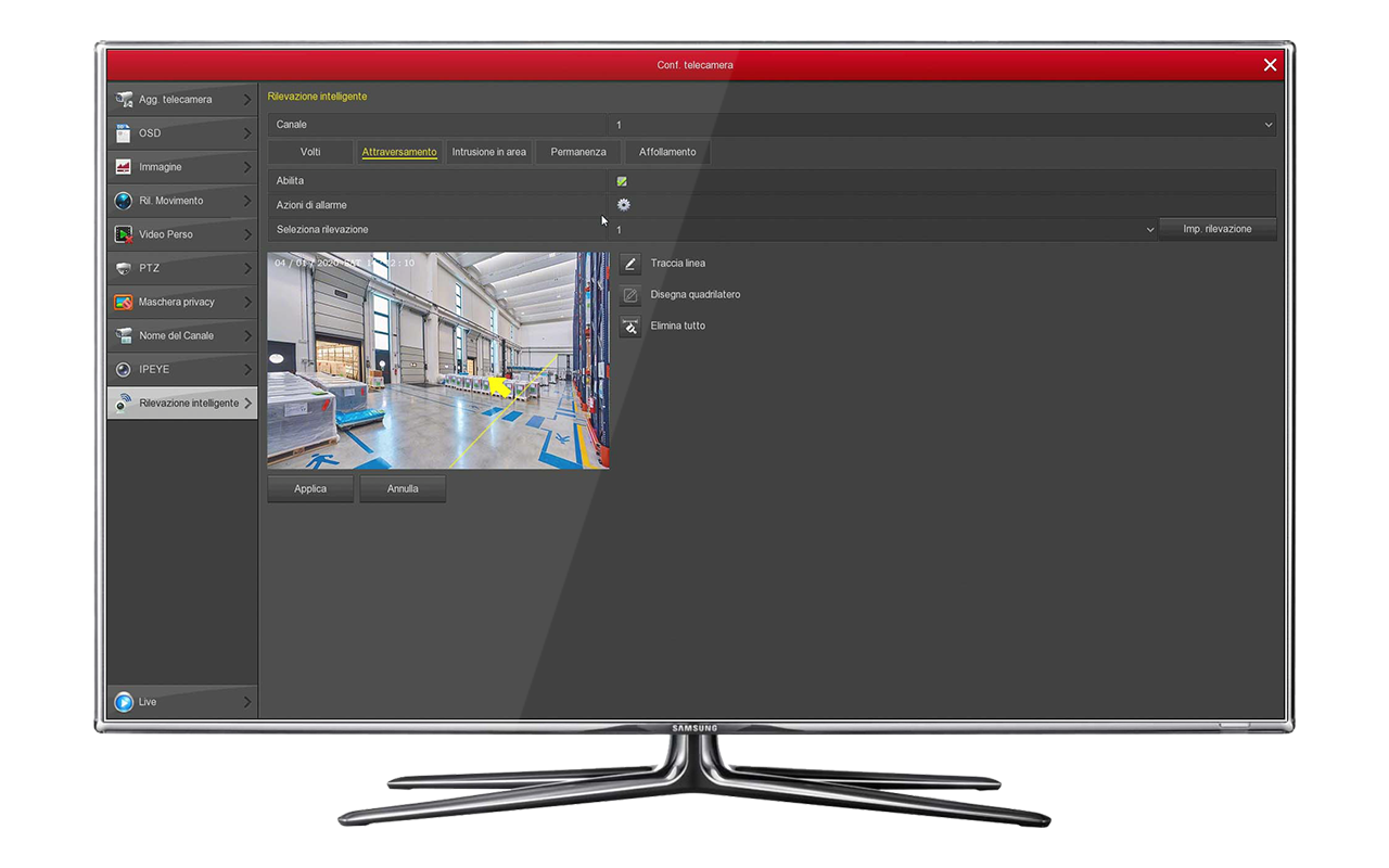 Video analisys with NVR